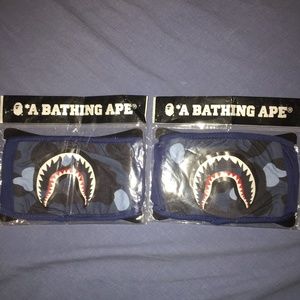 Bape Mask Blue Camo